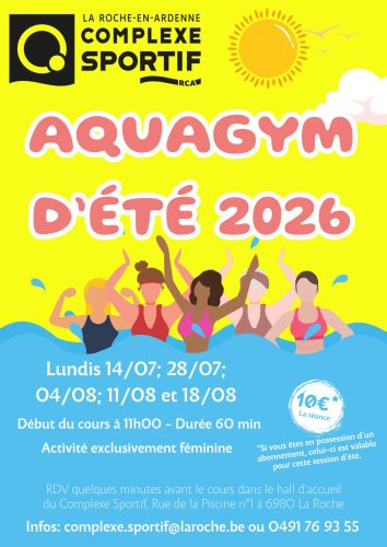 Aquagym été 2026